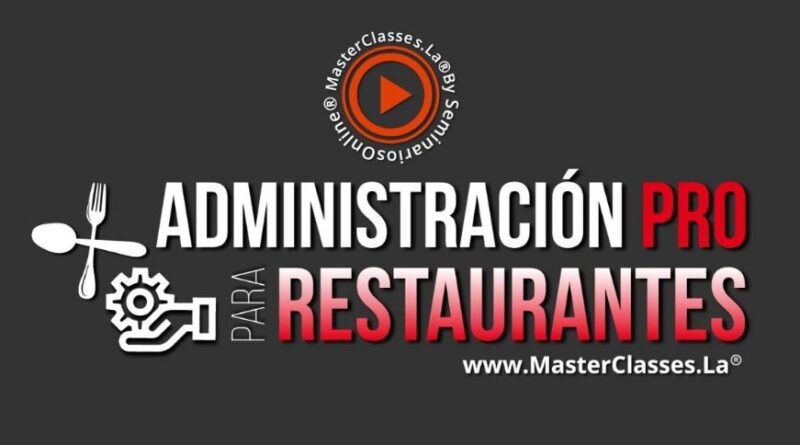 Administración PRO para restaurantes