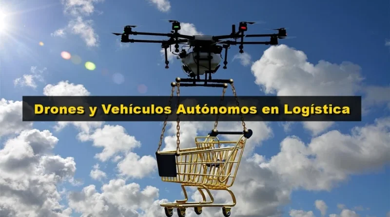 Uso de vehículos autónomos y drones en logística