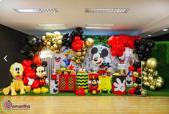 Decoración Mickey ¿Quieres aprender a decorar fiestas infantiles?