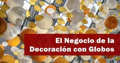 El negocio de la decoración con globos